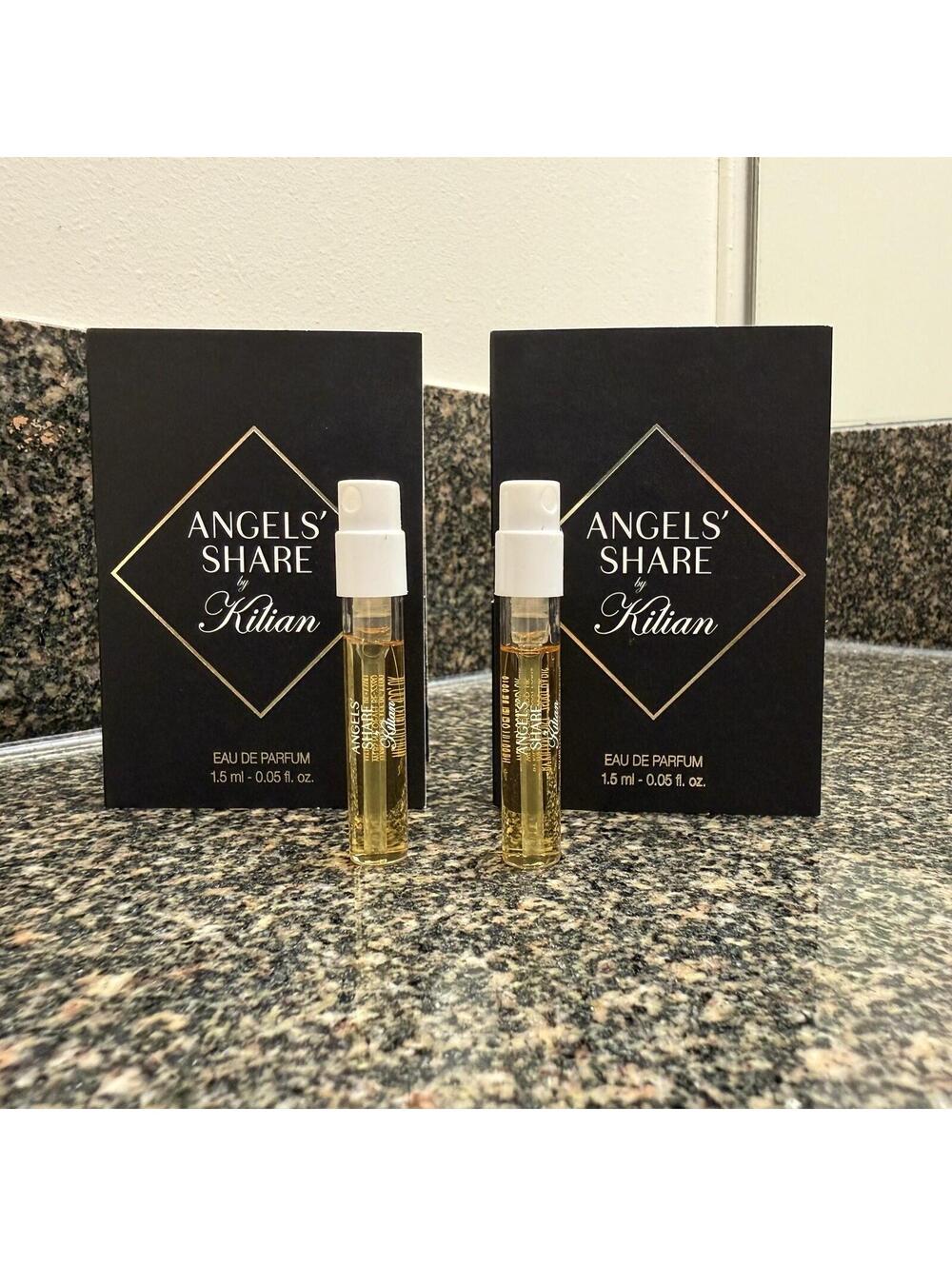 Kilian Angels' Share Eau De Parfum EDP 0.05oz SAMPLE 1.5ml Lot Of 2 Samples